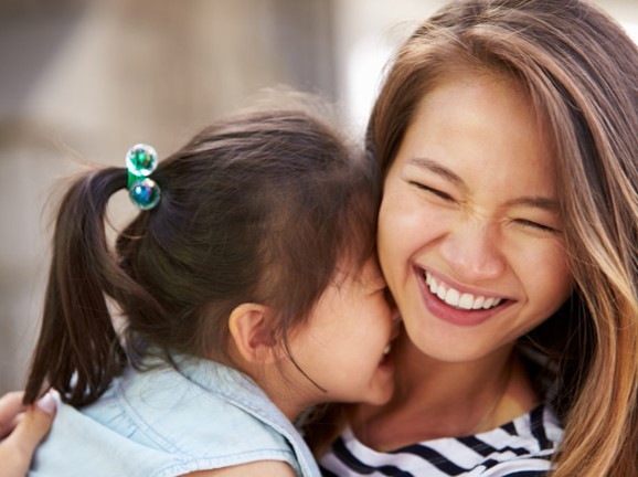 Woman and Daughter